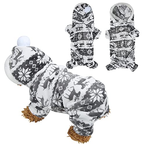 VINGVO Haustierkleidung, Gesamtkleidung Niedliche Winterhundekleidung Outfit Plüschhundekleidung, für Haustierpflegeprodukte Warm All Cat Haustierpflegeprodukte All Dog(L) von VINGVO