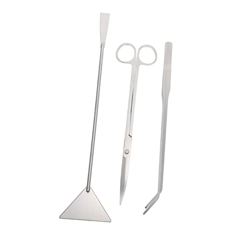 VINTORKY 1Satz Aquarium Werkzeug Set Teiliges Set mit Schere Pinzette und Schaufel für Präzises Pflanzen Trimmen und Pflege Rostfrei und Langlebig für Aquarienpflanzen VINTORKY 1Satz Aquarium Werkzeug Set Teiliges Set mit Schere Pinzette und Schaufel für Präzises Pflanzen Trimmen und Pflege Rostfrei und Langlebig für Aquarienpflanzen von VINTORKY
