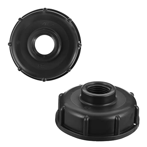 VINTORKY 2 Stück IBC Tankadapter Für IBC Container Auslaufhahn Adapter Und Verbindungselemente Ideal Für Regentonnen Und Wassertanks Robustes Zubehör Für Einfache Handhabung Und von VINTORKY