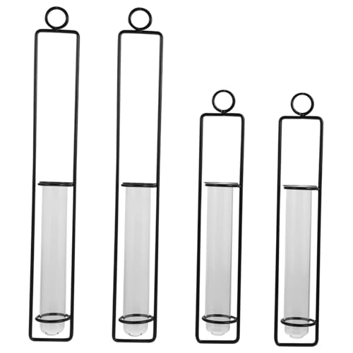 VINTORKY Hängepflanzgefäß Aus Klarem Exquisite Transparente Blumenvase Für Dekorative Pflanzen Ideal Für Hochzeit Balkon Und Innenräume Inklusive Schmalem Design Für Kreative von VINTORKY