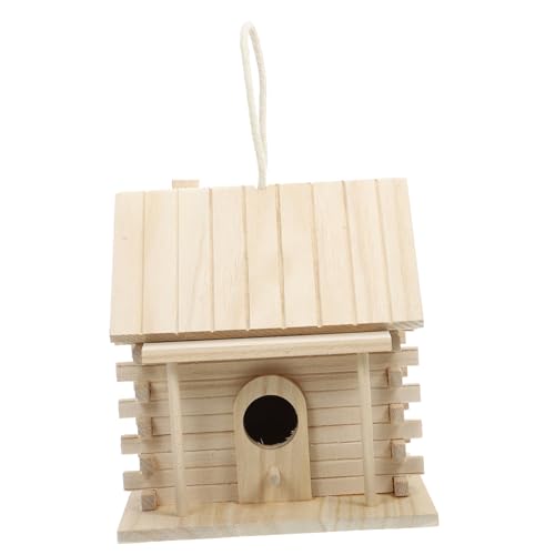 VINTORKY Holz Vogelhaus Für Nistkästen Outdoor Vogelhaus Für Gartenvögel Für Papageien Und Andere Wildvögel Stabiles Design Perfekter Brutkasten Für Vögel von VINTORKY