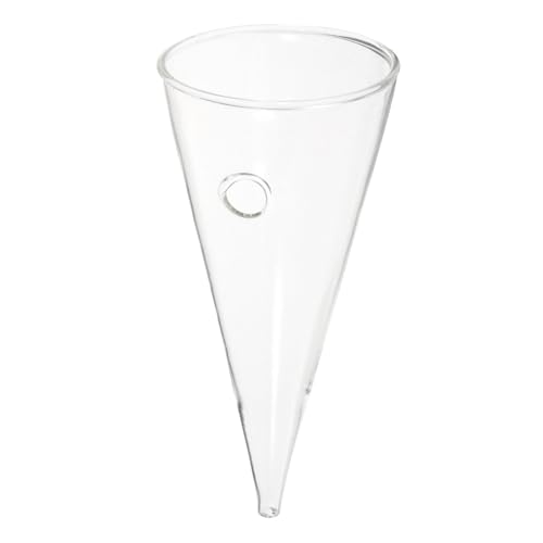 VINTORKY Wandmontierter Glas Hydrokultur Pflanzgefäß Transparente Glas Terrariumvase Für Zimmerpflanzen Klare Hängevase Wand Pflanzenhalter Hydrokultur Vase von VINTORKY