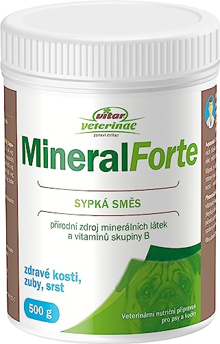 VITAR Veterinae Mineral Forte 500 g - for Strong & Healthy Teeth and Bones von VITAR Veterinae