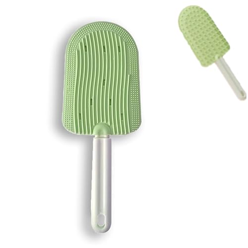 VIUXL Celery Pets Cat Tongue Comb, Cat Tongue Comb, 2024 New Cat Tongue Comb, Cat Tongue Brush, Soft Tongue Brush for Shedding, Pet Hair Comb for Cat (Green) von VIUXL