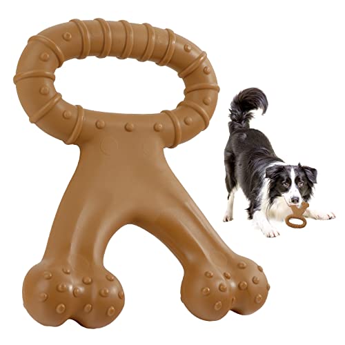 VIWIK Hundekauspielzeug für aggressive Kauer, langlebiges Hundespielzeug für große, interaktives Hundespielzeug für Training und Reinigung der Zähne, robustes Hundespielzeug für Rassen von VIWIK