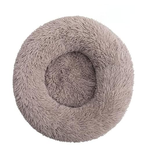 VIXDA Hundebett für Hund groß groß klein für Katzenhaus rund Plüschmatte Sofa Produkte Haustier beruhigendes Bett Hund Donut Bett von VIXDA