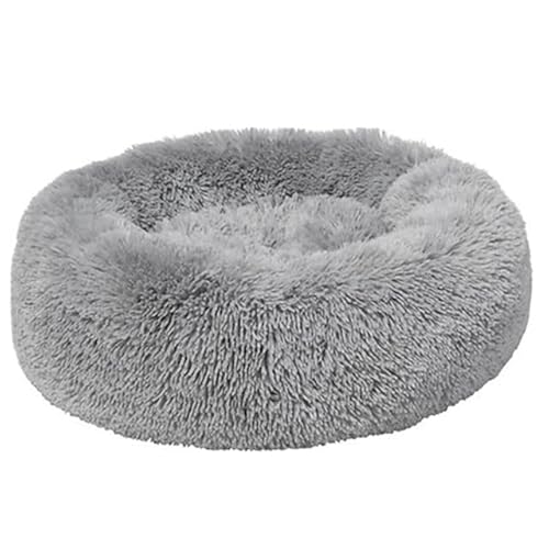 VIXDA Langer Plüsch-Hundebett-Haus-Hundematte-Winter-Warmer schlafender Katzen-Nest-weicher Langer Plüsch-Hundekorb-Haustier-Kissen-tragbares Haustier-Bett von VIXDA