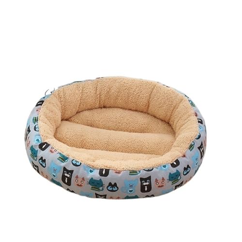 VNSMM Hundebett Hundematte Hundebett Katzenbett Teddy Kleine und mittelgroße Hunde Warmes Haustierbett Hundebett Hundebett(Light Yellow) von VNSMM