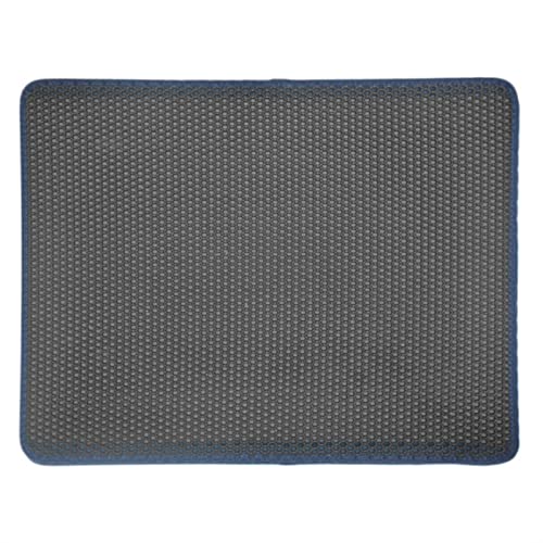 VNSMM Hundebett Hundematte wasserdichte Waben-Katzenstreu-Fußmatte für den Haushalt, Haustierhütte, Katzenhaus, saubere Matte(Gray,S 30 30cm) von VNSMM