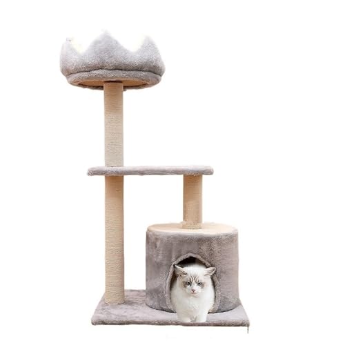 VNSMM katzenkratzbaum Katzennestbaum, eine kleine Katze, Massivholz, Katzenkratzbaum, großes Katzenkratzbrett, Katzenturm möbel für Katzen(A2) von VNSMM