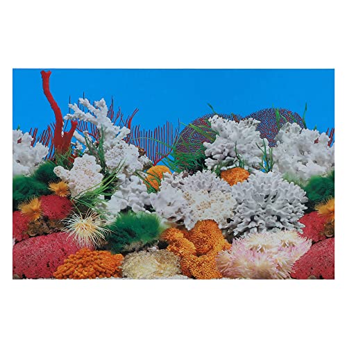 VOCOSTE 16,54 "x 11,81", Aquarium-Hintergrundposter, Dekoration für Aquarien, PVC von VOCOSTE