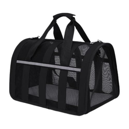 VOCUE Haustier-Handtasche, Katzentragetasche, weich, große Kapazität, mit Riemen, atmungsaktiv, Haustier-Tragetasche, Sightseeing-Tasche VOCUE Haustier-Handtasche, Katzentragetasche, weich, große Kapazität, mit Riemen, atmungsaktiv, Haustier-Tragetasche, Sightseeing-Tasche von VOCUE