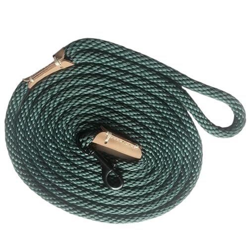 Hundetrainingsleine, Seil, Hundekontrollschnur, leichte kleine und mittelgroße Hunde, Fährtenleinen, Lange Hundeleine Hundeleine(Light Green,300cm) von VONCYKI