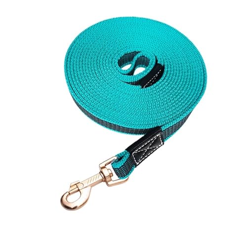 Lange Hundeleine, Abschleppseil, Walking-Trainingsgurt, langlebige, Starke Leinen, rutschfestes Haustier-Traktionszubehör Hundeleine(Blue,500x2cm) von VONCYKI