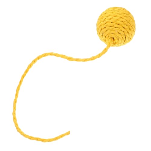 VOSAREA Interaktive Sisal-Seil-katzenbälle Mit Glocken Ersatz Für Kratzsäulen Spielzeug Für Katzen Kratzen Und Spielen Innenräumen Für Katzenliebhaber VOSAREA Interaktive Sisal-Seil-katzenbälle Mit Glocken Ersatz Für Kratzsäulen Spielzeug Für Katzen Kratzen Und Spielen Innenräumen Für Katzenliebhaber von VOSAREA