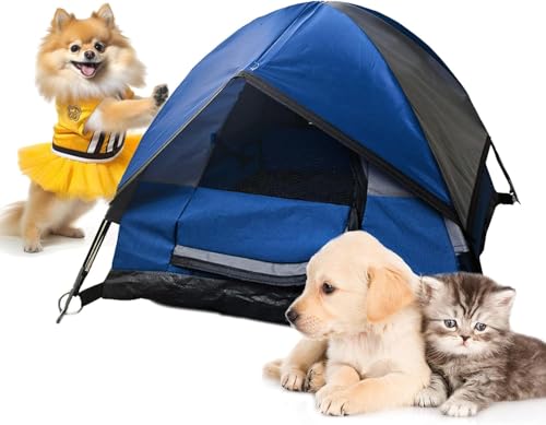 Kleines Zelt für Katzen, wasserdichtes Outdoor-Campingzelt für Haustiere, tragbares Haustierzelt, faltbar, wasserdicht von VUIPAJQC