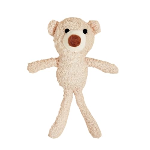 VVDPJLS 1 Stücke Kleine Teddybär Hund Plüsch Spielzeug Puppe Niedliche Mini Puppe Haustier Kauen Spielzeug Unzerstörbar for Kleine Mittlere Rassen Spielzeug von VVDPJLS