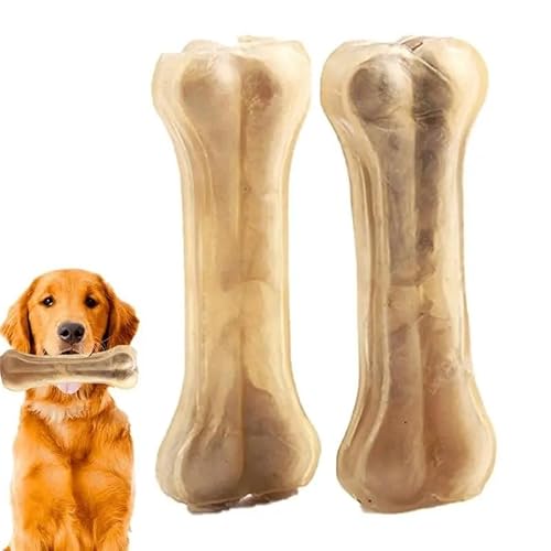 VVDPJLS Kauknochen for Hunde mit Rindfleischgeschmack, sicheres und bissfestes Hundespielzeug for große Hunde, essbar, for mittelgroße Hunde, Dropship(L) von VVDPJLS