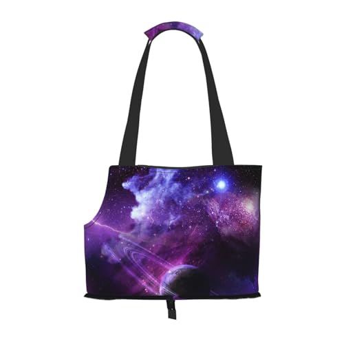 Tragbare Faltbare Haustier Schulter Galaxy Sky Bag - Hohe Dichte Reißfest Haustier Reise Handtasche für Kleintiere von VYONNE