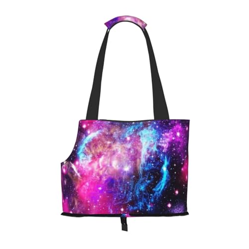 Tragbare Faltbare Haustier Schulter Galaxy Tasche - Hohe Dichte Reißfest Haustier Reise Handtasche für Kleintiere von VYONNE