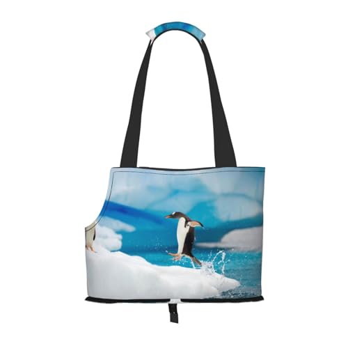 Tragbare Faltbare Haustier Schulter Pinguin Tasche - Hohe Dichte Reißfest Haustier Reise Handtasche für Kleintiere von VYONNE
