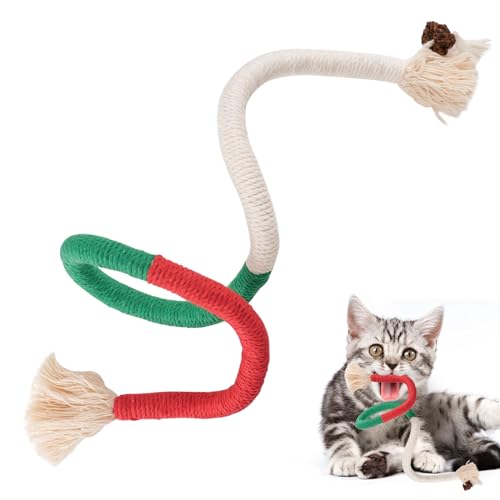 Vaktop Katzenminze Stick, Katzensticks, Katzenspielzeug Beißseil, Katzen Kausticks, Interaktives Kauspielzeug Katze für Katzen Zahnpflege und Gegen Mundgeruch von Vaktop