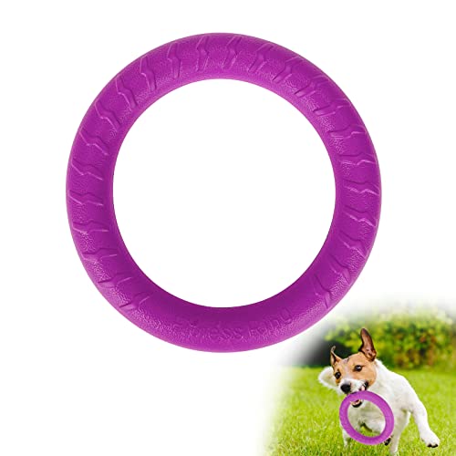 Valicaer Interaktives Spielzeug für Hunde Ring Float Hundefrisbee Spielzeug Hunde Fitness Ring Spielzeug Durable Scheiben Trainingsring Agility-Ausrüstung für Hunde für Kleine Mittel und Große Hunde von Valicaer