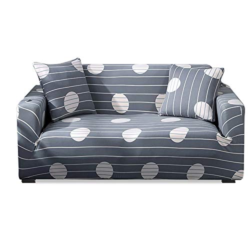 VanderHOME Sofabezüge elastische Sofa Überwürfe Sofahusse verstellbare Sofabezüge Sofaschutz Wohnzimmerdekoration Halbkreis1 Sitzer1 Seater von VanderHOME