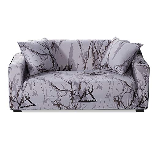 VanderHOME Sofabezüge elastische Sofa Überwürfe Sofahusse verstellbare Sofabezüge Sofaschutz Wohnzimmerdekoration Marmor1 Sitzer1 Seater von VanderHOME