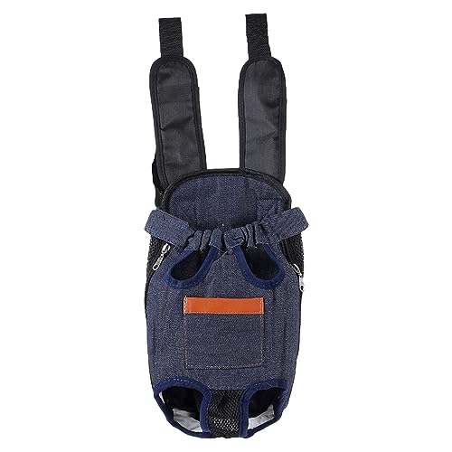 Hundetragetasche, Netzgewebe, verstellbar, Haustier-Outing, tragbare Schultertasche, für Hunde und Katzen (M) von Vansza