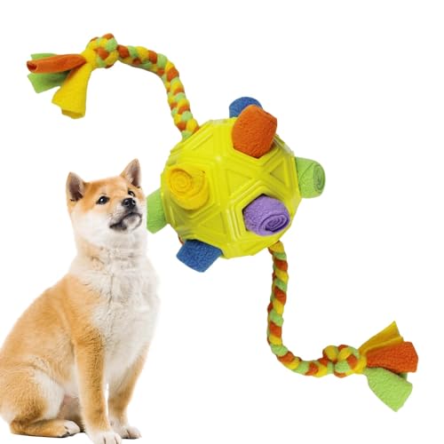Vbnuyhim Schnüffelball für Hunde, Anreicherungsspielzeug, Schnüffelspielzeug für kleine Hunde, interaktives Puzzle-Hundespielzeug, Anreicherung für kleine Rassen, bissfest, Schnüffeltraining von Vbnuyhim