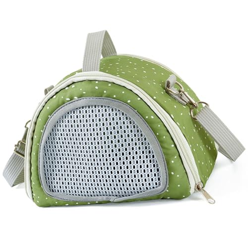 Hamster-Abenteuer-Handtasche, Polyester, Haustier-Tragetasche, mit verstellbarem Riemen, atmungsaktiv, belüftetes Design für Outdoor-Aktivitäten, atmungsaktive Hamster-Reisetasche Hamster-Abenteuer-Handtasche, Polyester, Haustier-Tragetasche, mit verstellbarem Riemen, atmungsaktiv, belüftetes Design für Outdoor-Aktivitäten, atmungsaktive Hamster-Reisetasche von Vdaxvme