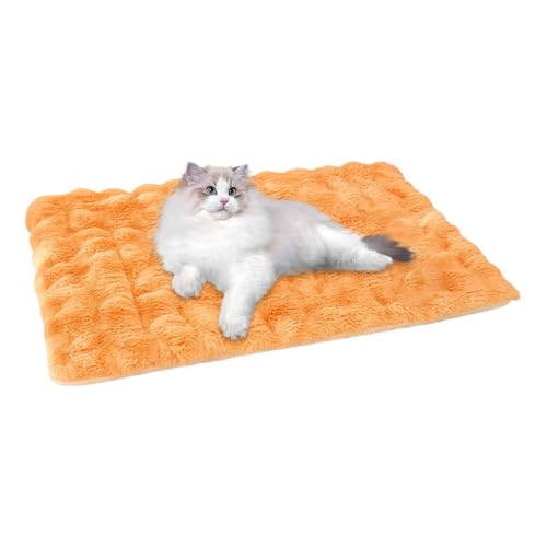 Cat Mat Bed, Plush Pet Couch, Sleep Pad, Winter Pet Bed Soft Sleeping Mat Travel Dog Mat Cozy Pet Cushion Comfortable Bedding Portable Pet Bed Versatile Pet Accessory Indoor Relaxation Space von Veasbuu