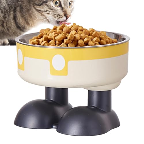 Hoch erhöhte Katzenfutterschalen, großer Fuß geneigter erhöhter Katzennapf, rutschfeste erhöhte Katzen- und Hundefutterschalen für Futter und Wasser, kreative Futternäpfe für Indoor-Katzen Hoch erhöhte Katzenfutterschalen, großer Fuß geneigter erhöhter Katzennapf, rutschfeste erhöhte Katzen- und Hundefutterschalen für Futter und Wasser, kreative Futternäpfe für Indoor-Katzen von Veasbuu
