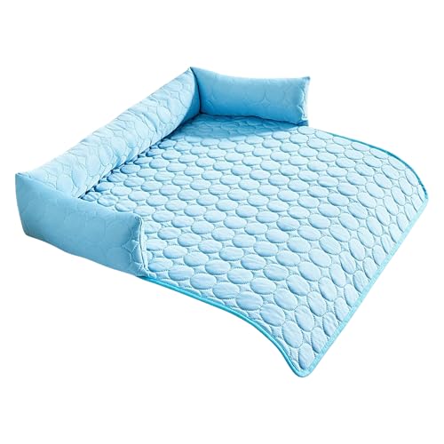 Kühlkissen für Hunde, Sofa-Matte, Decke, 90 x 90 cm, atmungsaktive Schlafmatratze, leichtes Haustierbett, heißes Wetter, unverzichtbar für Outdoor, Picknick, Camping, Park Kühlkissen für Hunde, Sofa-Matte, Decke, 90 x 90 cm, atmungsaktive Schlafmatratze, leichtes Haustierbett, heißes Wetter, unverzichtbar für Outdoor, Picknick, Camping, Park von Veasbuu