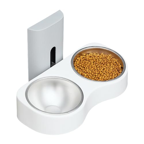 Removable Dog Bowls, Height Adjustable Dog Bowls, Double Feeding Bowls, Multipurpose Pet Feeding Bowls, Cat Water Bowls, Neck Protection Dog Bowls, Adjustable Pet Bowls, Elevated Feeding Bowls von Veasbuu