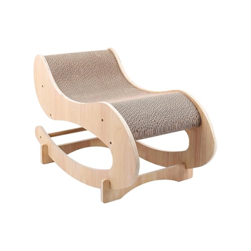 Veasbuu Katzen-Schaukelbett, Katzenschlaf-Kratzbett, Haustier-Kratzliege, Kätzchen-Couch, Holzrahmen, komfortables Design, Haustier-Hängematte (54 x 27 x 30 cm, Holz Veasbuu Katzen-Schaukelbett, Katzenschlaf-Kratzbett, Haustier-Kratzliege, Kätzchen-Couch, Holzrahmen, komfortables Design, Haustier-Hängematte (54 x 27 x 30 cm, Holz von Veasbuu
