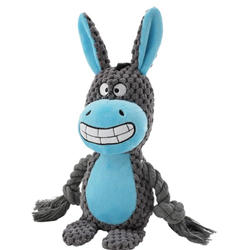 Veasbuu Plush Squeaky Dog Toy, Squeaky Dog Chew Toy, Bite-Resistant Dog Toy, Animal Shape Dog Toy, Interactive Dog Toy, Squeak Plush Dog Toy, Chew Plush Dog Toy, Squeaky Sound Toy, von Veasbuu