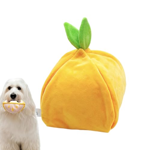 Veasbuu Quietschendes Hundespielzeug, Welpen, Schnüffelmatte, 24 x 24 x 24 cm, interaktiver Plüsch-Futterspender, weicher, strapazierfähiger Stoff, Haustier-Trainingsspielzeug für Hunde, Stimulation Veasbuu Quietschendes Hundespielzeug, Welpen, Schnüffelmatte, 24 x 24 x 24 cm, interaktiver Plüsch-Futterspender, weicher, strapazierfähiger Stoff, Haustier-Trainingsspielzeug für Hunde, Stimulation von Veasbuu