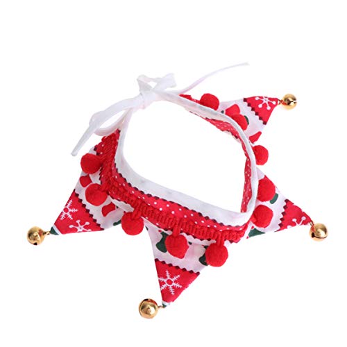 Veemoon Urlaubszubehör Für Haustiere Weihnachtshund Bandana Weihnachtshaustierschal Hundetaschentuch Osterbandana Für Hunde Puppy Christmas Collar Katze Weihnachtsschal Die Katze Trompete von Veemoon