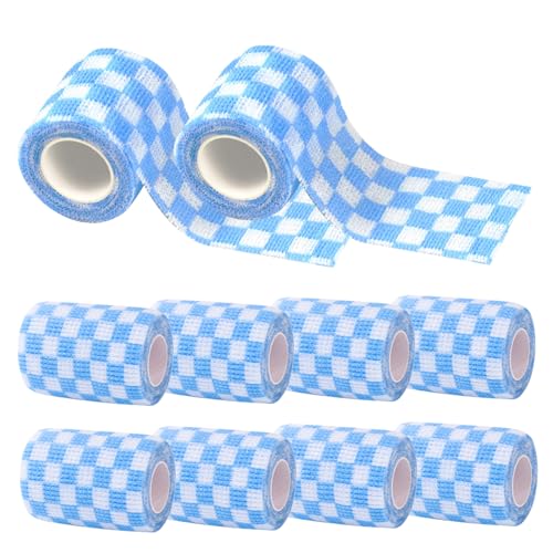 10 Rolls Dog Paw Verband, Einweg -Paws -Protektor, Anti Dirty Dog Boots, 157x2,8 '' Einweg Hundestiefel Katzenschuhe für den Sommer für den Sommer oder Winter Schneepflaster von Veesper