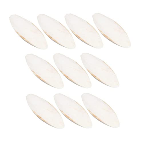 Veesper 10pcs Vogeldeutlebone, Kauspielzeugpapagei Tintenfisch natürlicher Kuschelknochen natürliche Sicherheit Kaukuddel Shotly Tuttlebone Tintenfischknochen für Sitticheet von Veesper