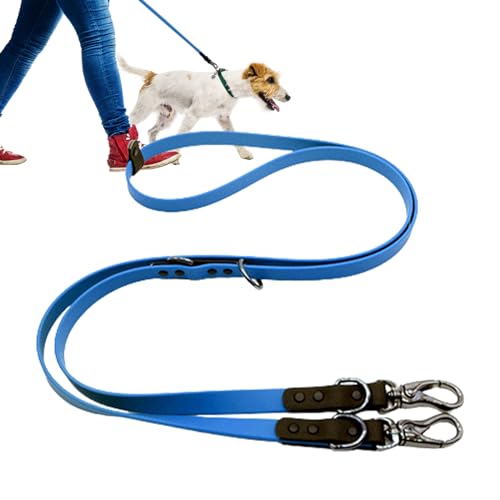 Veeteah Hundetrainingsleine - Hochleistungs-Trainingszugseil | Robuste Laufleine für große Hunde bis zu 220 Pfund, Seile mit 2 Metallschnallen zum Jagen und Spazierengehen von Veeteah