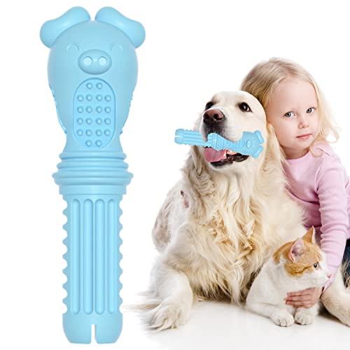 Veeteah Kauspielzeug für Hunde - Aggressive Kauer in Schraubendreherform mit unebenen Oberflächen,Haustiere Zahnen Beruhigendes Kauspielzeug für Zuhause, Wohnzimmer von Veeteah