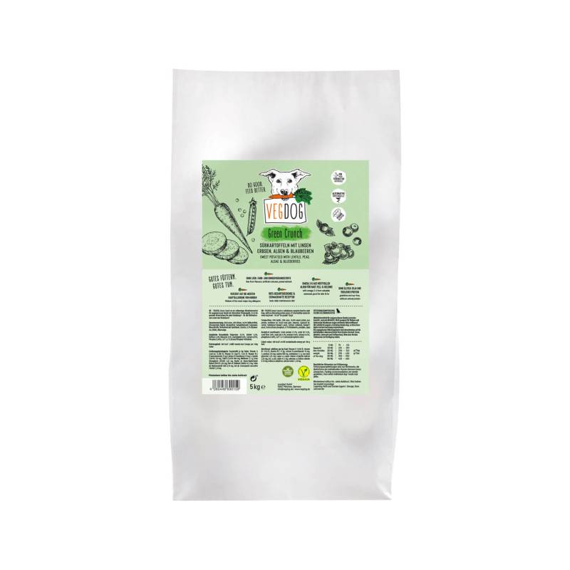 Vegdog Green Crunch - 10 kg von Vegdog