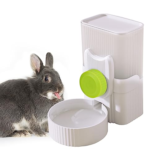 Vehomy Kaninchen Wasser Feeder Futterspender Kleintiere Hängend Automatisch Futter Wasserspender für Bunny Chinchilla Meerschweinchen Igel Frettchen Wasser Feeder Grün von Vehomy