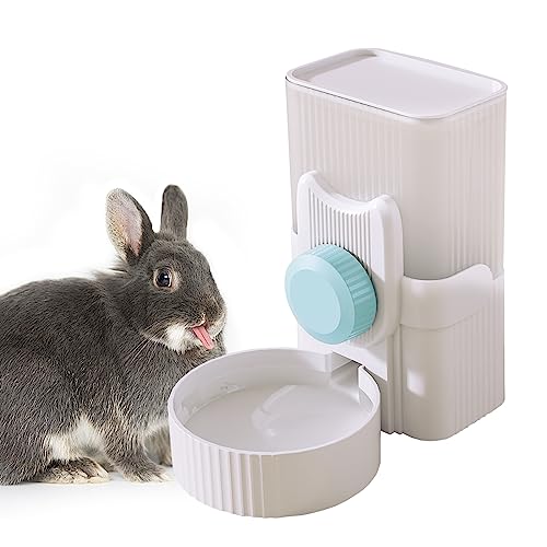 Vehomy Kaninchen Wasser Feeder Futterspender Kleintiere Hängend Automatischer Futterspender Wasserspender für Bunny Chinchilla Meerschweinchen Igel Frettchen Wasser Feeder Blau von Vehomy