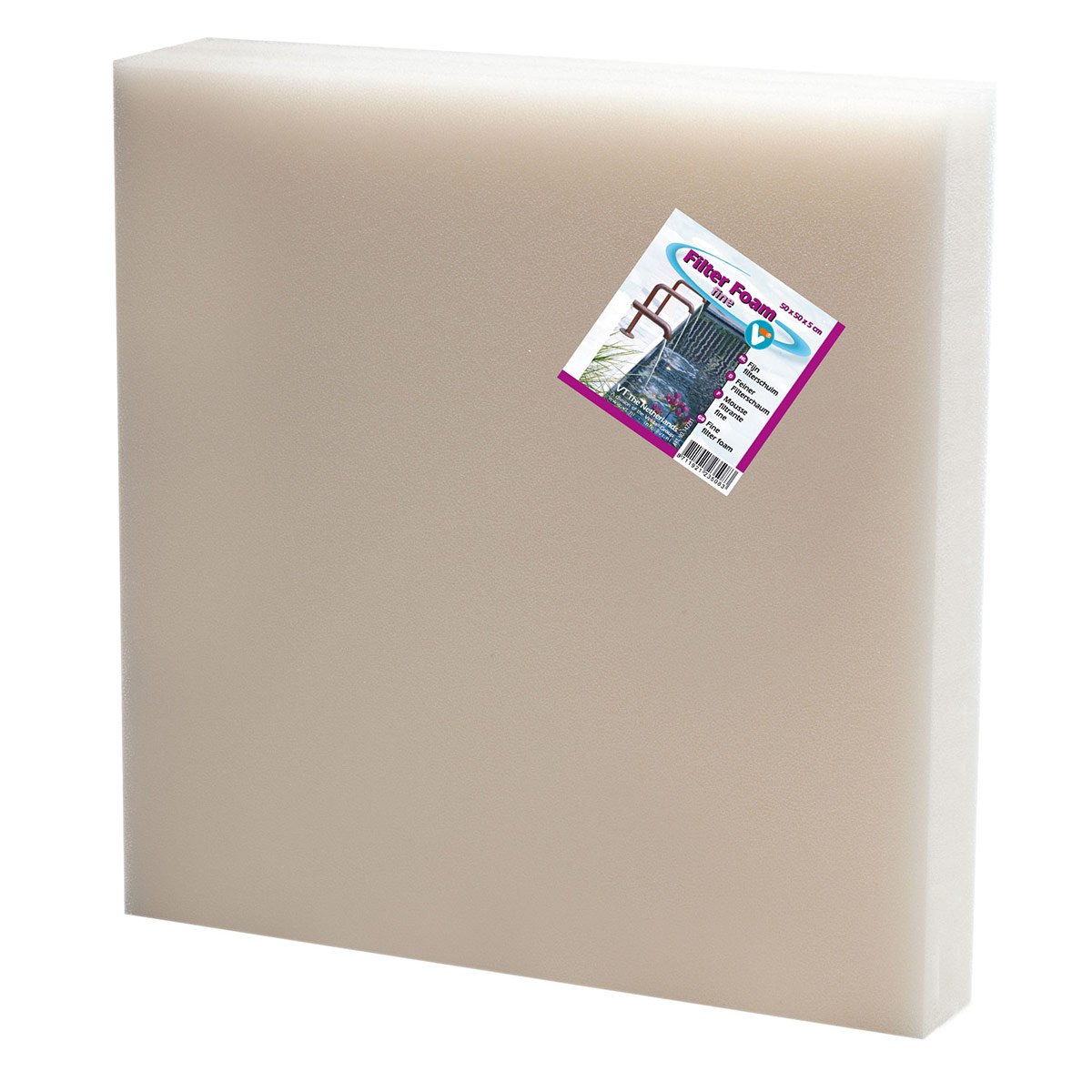 Velda VT Filter Foam white 50*50*2 cm von Velda