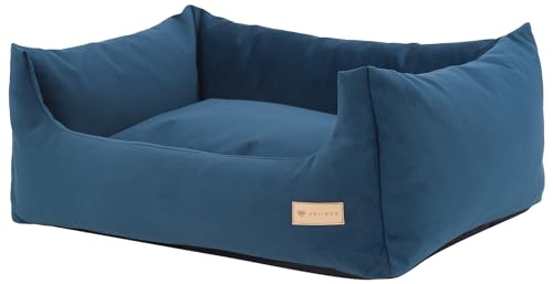 Velinda Hundebett Hundeschlafplatz Hundesofa Hundeliege Hundecouch Haustierbett Tierbett (Farbe: dunkelblau) von Velinda