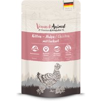 Sparpaket Venandi Animal Kitten 24 x 125 g - Huhn mit Lachsöl von Venandi Animal